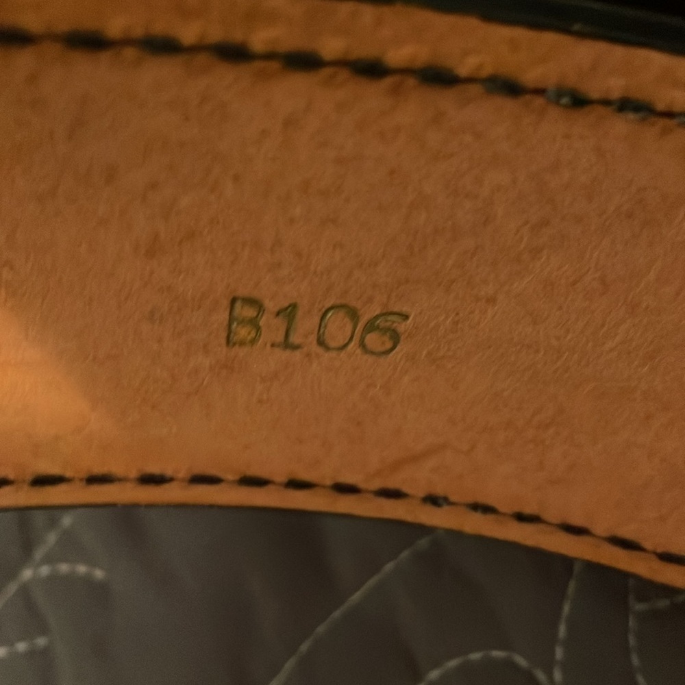 Don Hume B106 Patrol Style Black Leather Belt 44 - Picture 3 of 8